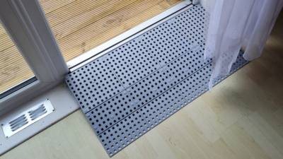 Image shows a theshold ramp