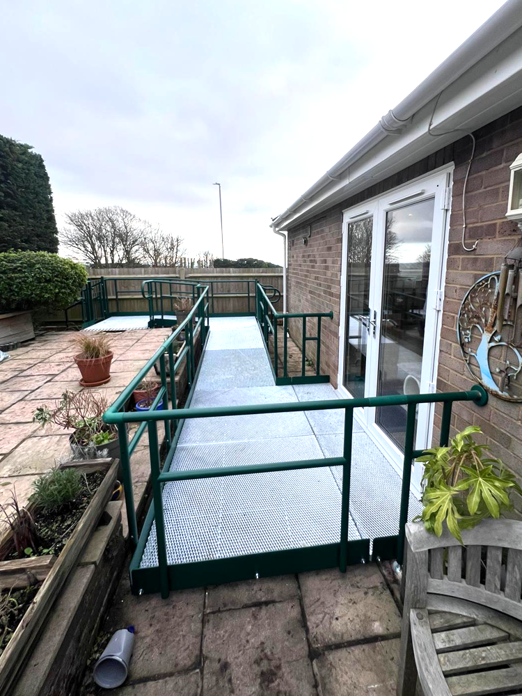 Garden Ramp Access Ramp Installation - Downsway | Access Allround