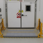 Image shows the Excellent Systems ramp installed for Alcatel Submarine networks
